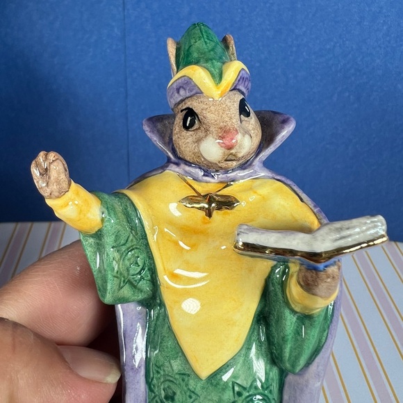 Royal Doulton Mystic Bunny Bunnykins DB197 Millennium Collection,Made in England - Picture 14 of 16